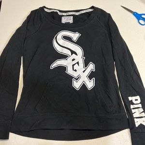 VS PINK 5th & Ocean White Sox Sweater